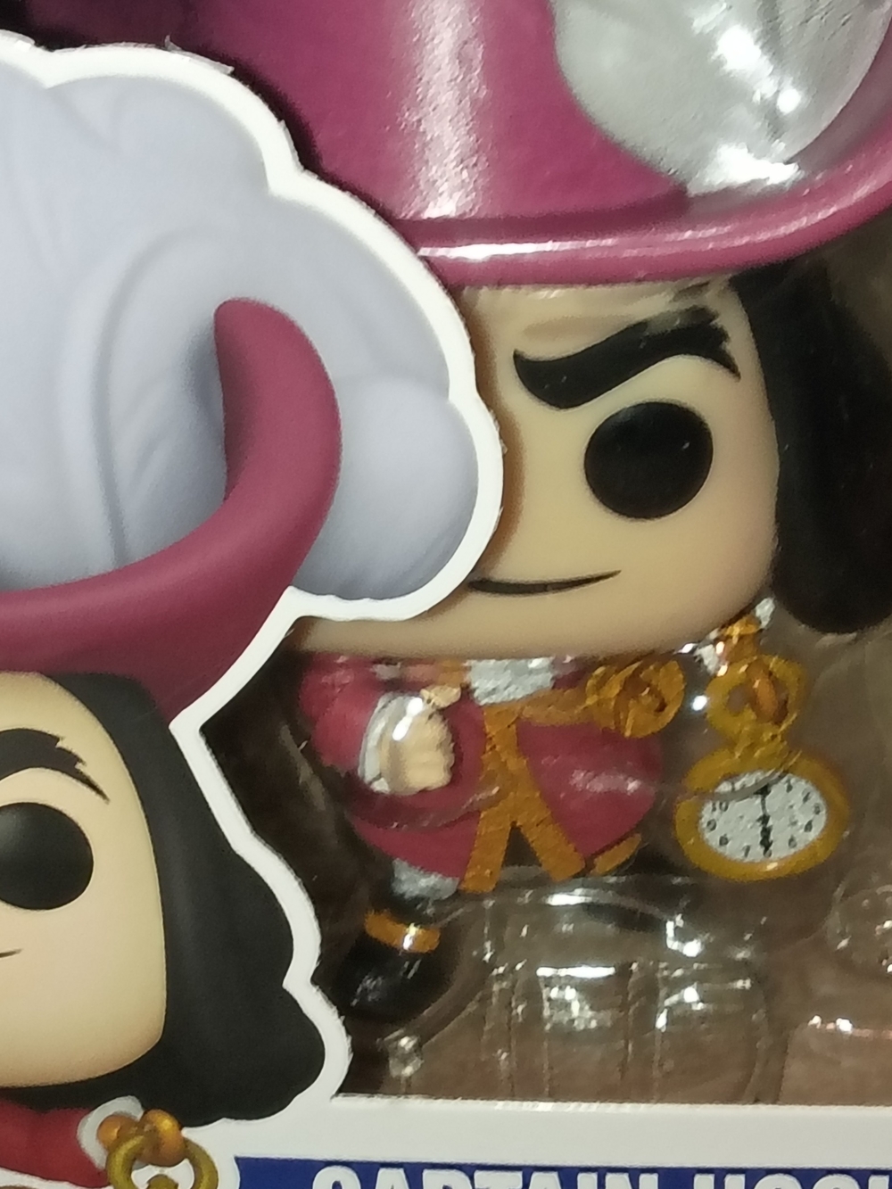 Funko Pop! Captain Hook - Pink, White & Gold Accents